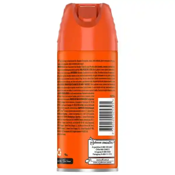 Repelente Para Mosquitos Off! Family Aerosol 170Cc