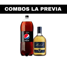 Combo Mistral 1 L y Pepsi Zero 3 L