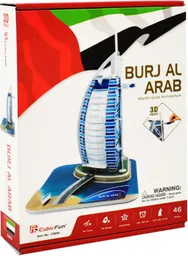 Cubicfun Rompecabezas 3D Burj Al Arab