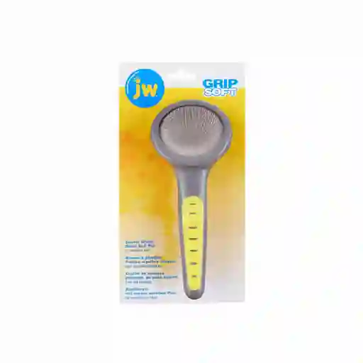 Jw Cepillo Grip Soft Rasqueta Slicker