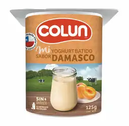 Colun Yoghurt Batido Sabor Damasco