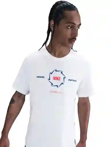 Nike Polera Nsw 6mo Swsh Blanco M HQ9161-100