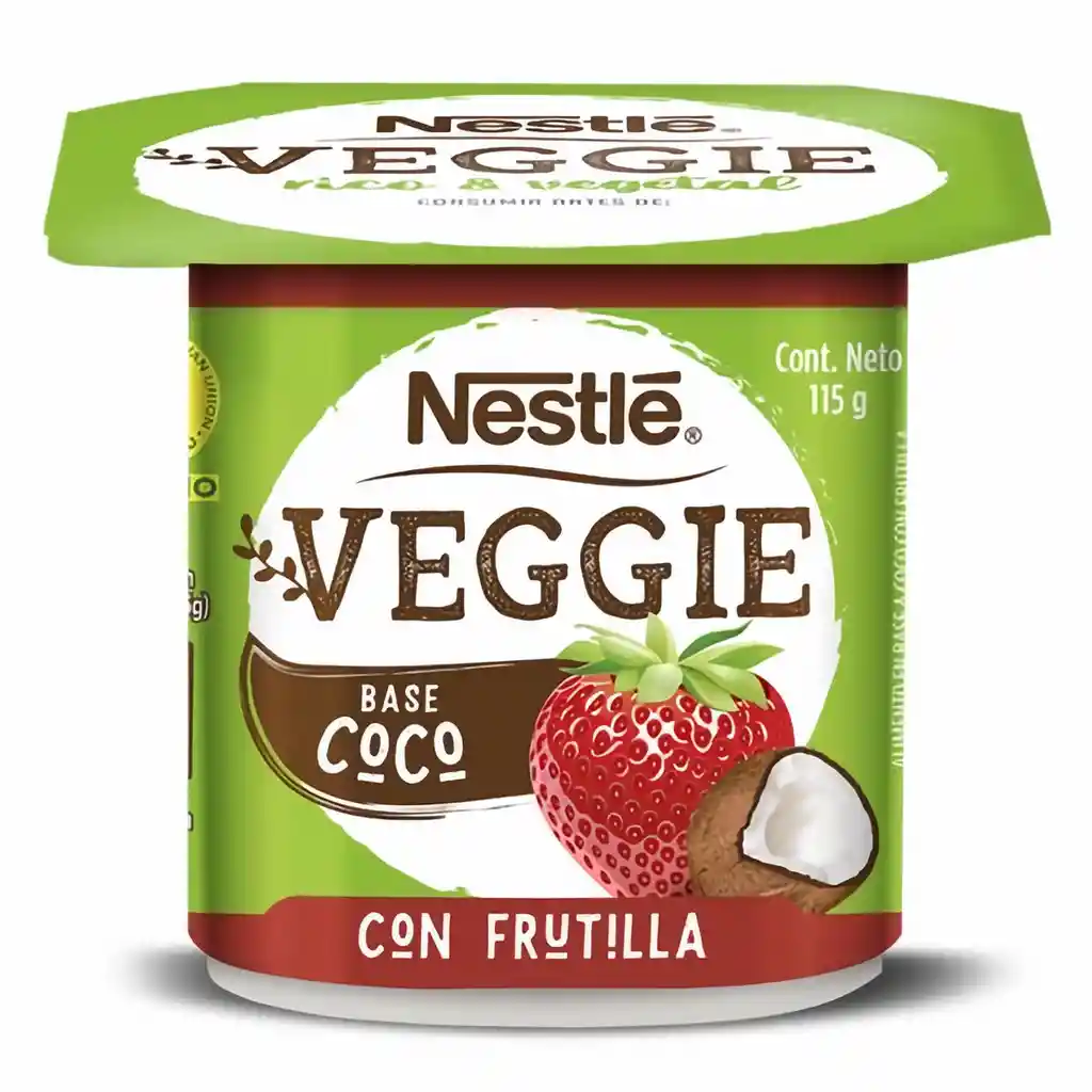 Nestlé Yogurt Veggie de Coco y Frutilla