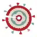 Cubre Árbol Navideño de Algodón Bordado Boucle 60 cm Casaideas