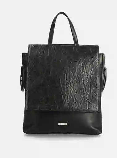 Mochila Textura Negra