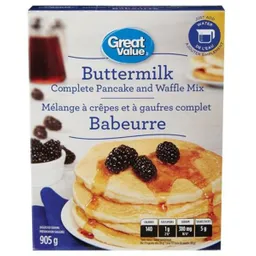Great Value Premezcla para Pancake Buttermilk