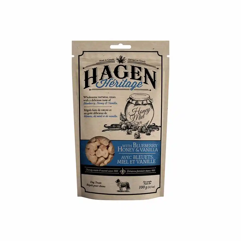 Hagen Snack Para Perro Heritage Golosina Blueberry-miel