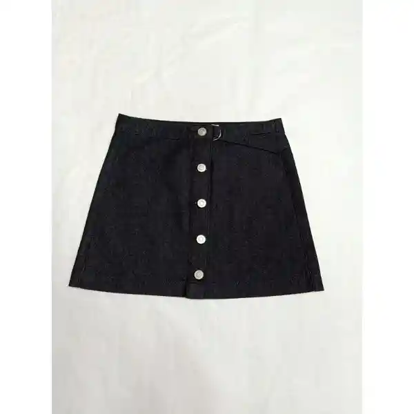 Falda Corta Fashion Negro Talla 8