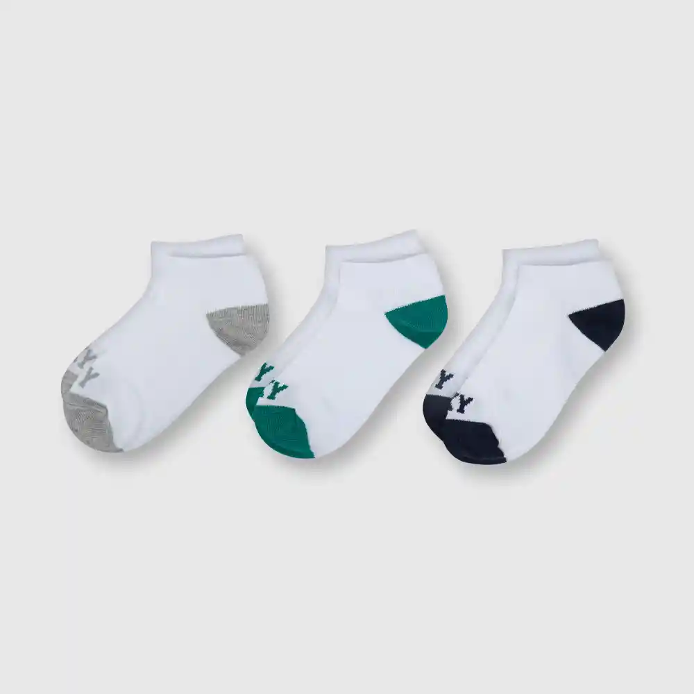 Calcetín Corto Cky De Niño Blanco