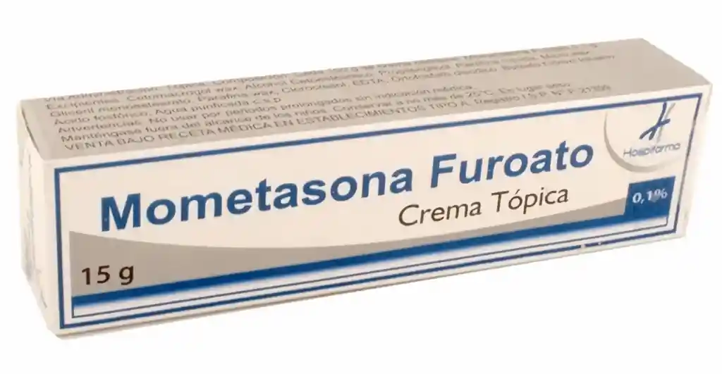 Mometasona 0.1% Cr.