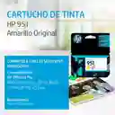 Hp Cartridge 951 Amarillo