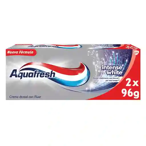 Aquafresh Crema Dental con Flúor Intense White