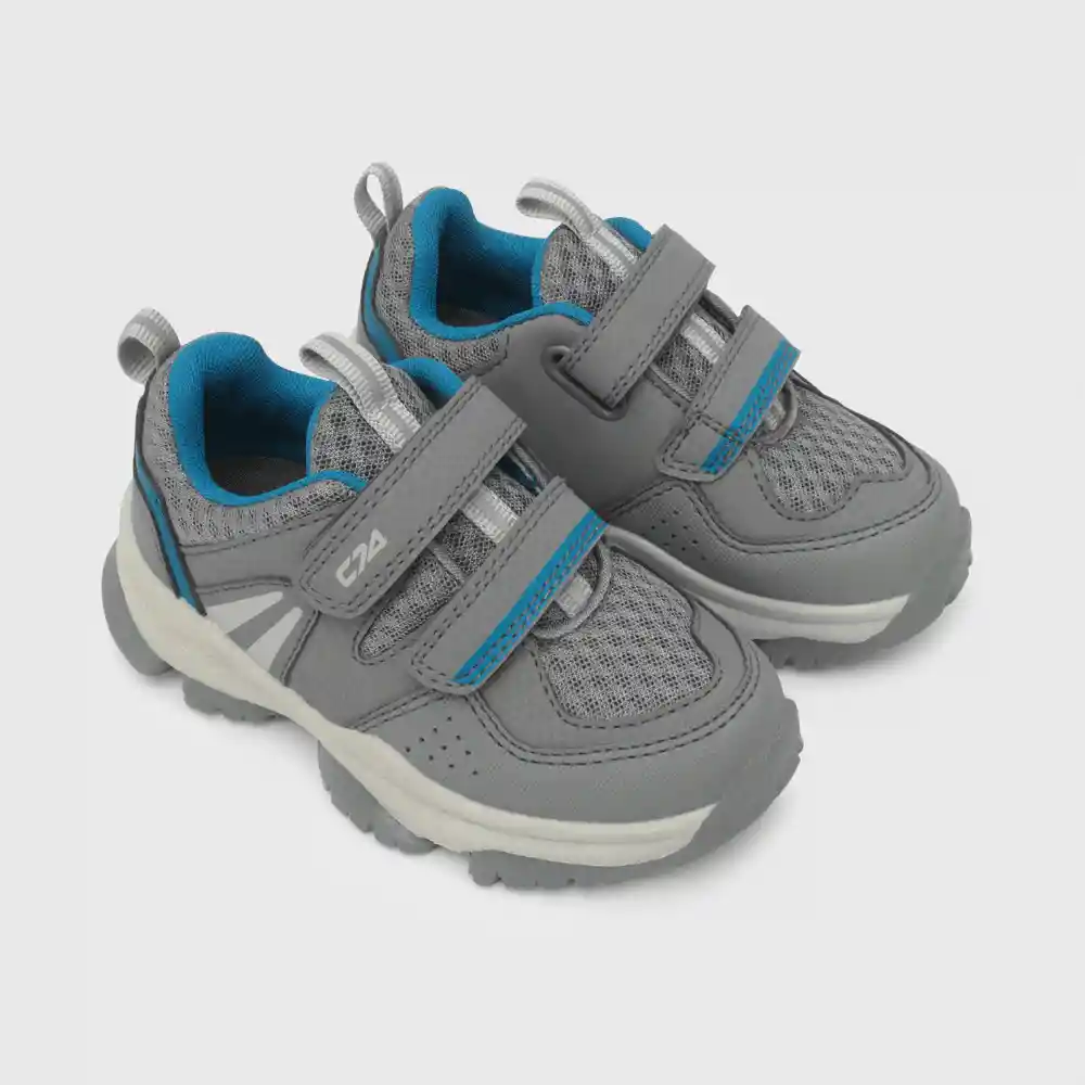 Zapatillas Outdoor De Niño Gris Talla 27