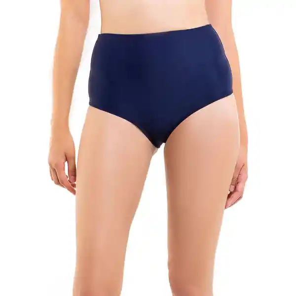 Bikini Calzón Pin up Tanga Azul Marino Talla S Samia