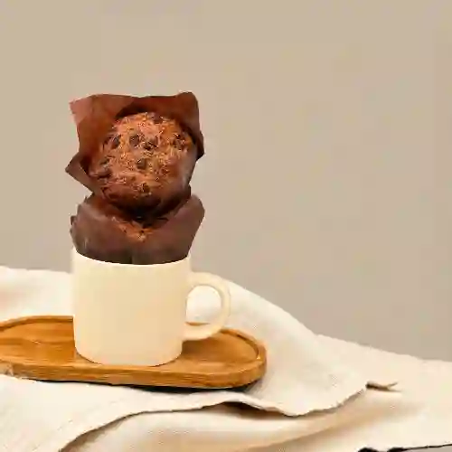 Muffin Plátano y Chips de Chocolate