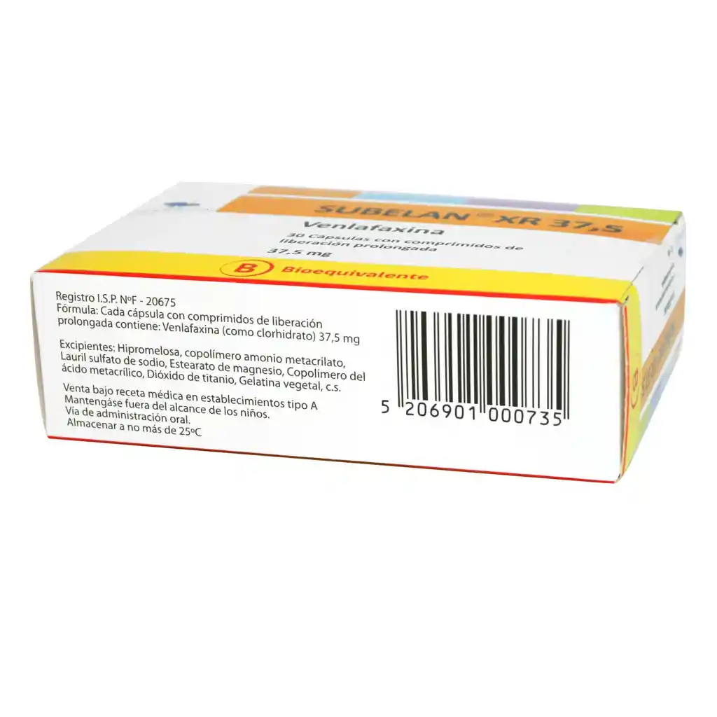 Subelan Xr (37.5 mg)