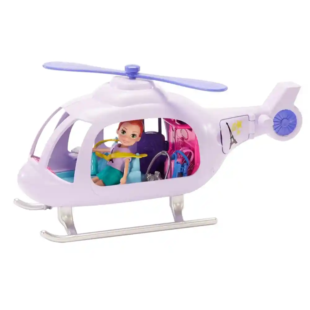Polly Pocket Helicóptero de Vacaciones
