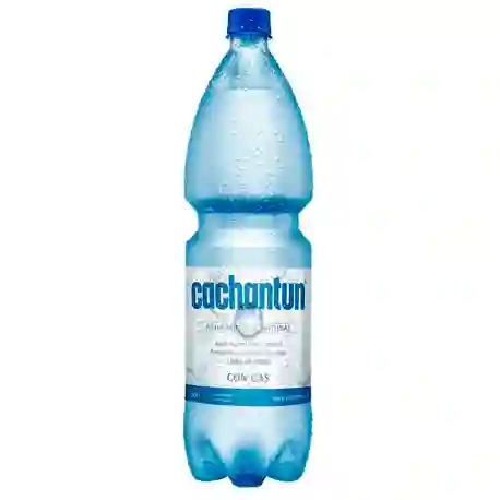 Agua mineral con gas 1.5 lts