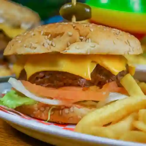 Hamburguesa clásica