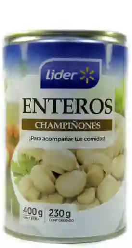 Champiñon Entero Lider