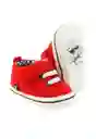 Zapatillas Urbana Velcro Soft Bebé Niño Rojo 17 810 Ficcus