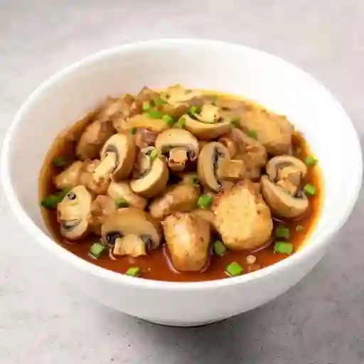 Cerdo con Champiñones