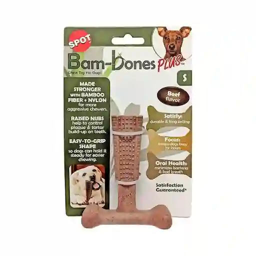Spot Bam Bones Juguete Para Perro Small Sabor Carne Tipo T