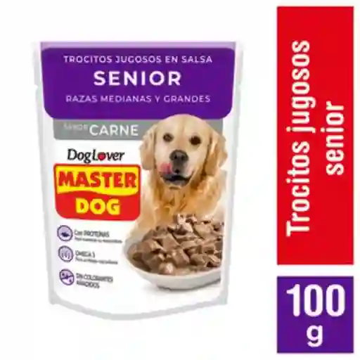 M.Dog Alimento Para Perro Trocitos Jugosos Senior