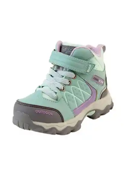 Zapatillas Outdoor Caña Andante Niña Menta 25 864 Ficcus