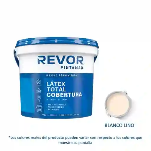 Revor Látex Pintamax Blanco Lino 3.78 L