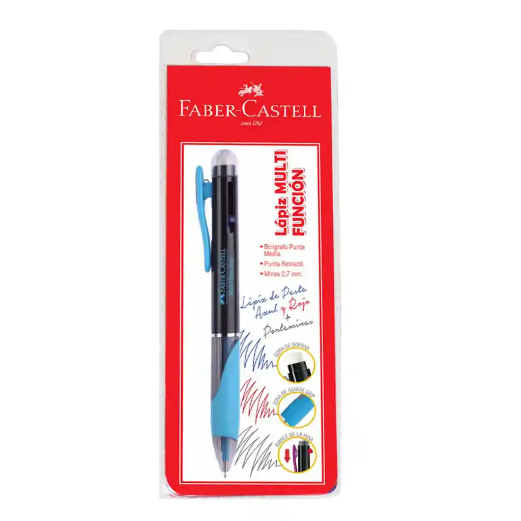 Faber Castell Bolígrafo Multifuncional + Portaminas