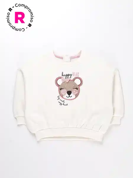 Baby Harvest Polerón Cute Bhvt Cr V26 Crudo 18/24