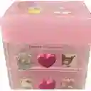 Sanrio Mini Organizador de Escritorio Con Cajones