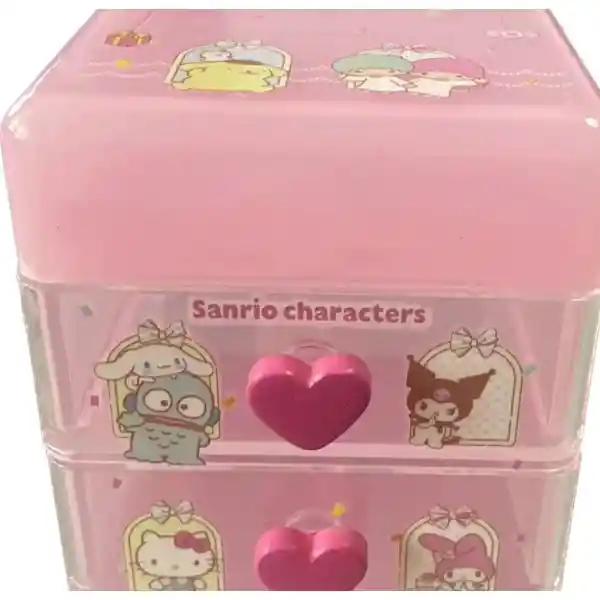 Sanrio Mini Organizador de Escritorio Con Cajones