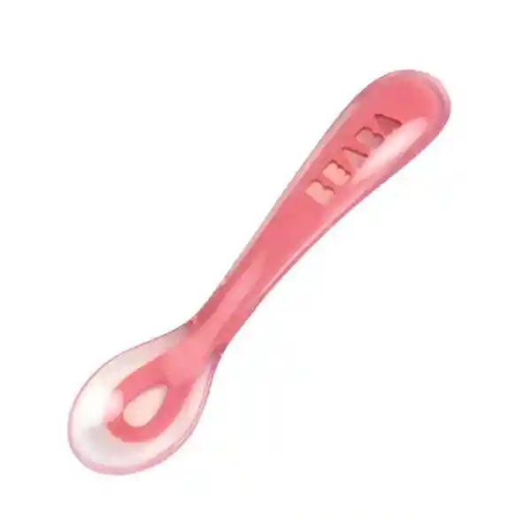 Beaba Cuchara Silicona 2da Edad Rosa - 913425