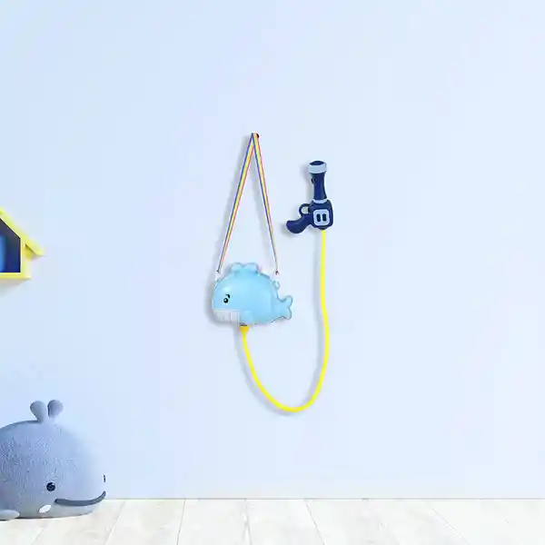 Miniso Pistola de Agua Con Mochila de Ballena