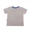 Polera Bebe Niño Gris claro Pillin 6 M