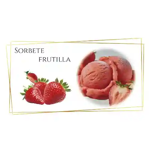Sorbete Frutilla Natural - 250 ml