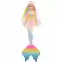 Barbie Juguete Dreamtopia Sirena Arcoiris Magico