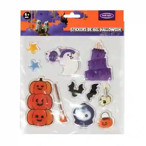 Artel Sticker de Gel Halloween Surtido