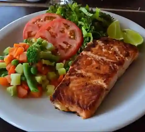 Salmón a la Plancha y Agregado