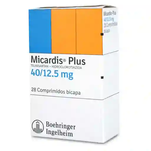 Micardis Hipotensores Plus 40 12 5Mg 28