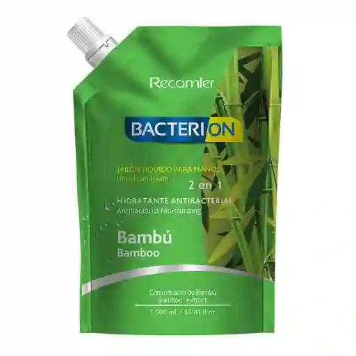 Bacterion Jabón Hidratante Antibacterial de Bambú