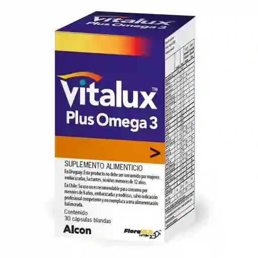 Vitalux Suplemento Alimenticio Plus Omega-3