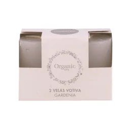 Organic Spa Vela Votiva Gardenia
