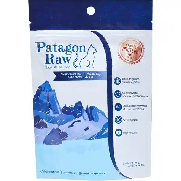 Patagón Snack Natural Raw Gato Pollo