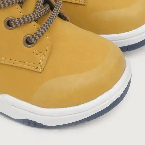 Botines Urbano Cordón de Niño Ocre Talla 29 Opaline