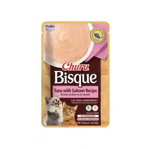 Churu Bisque Crema de Atún y Salmón