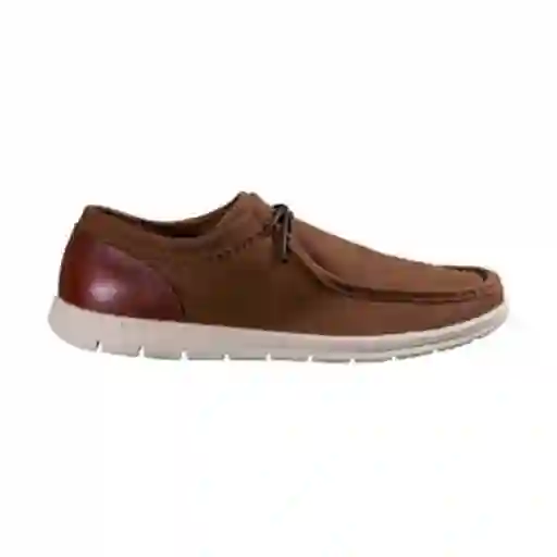 Mocasines Leather Café Claro Talla 43 Del Basto