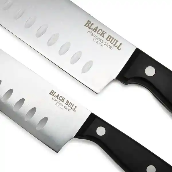 Black Bull Set de Cuchillos Santoku Texas 7"+ 5"